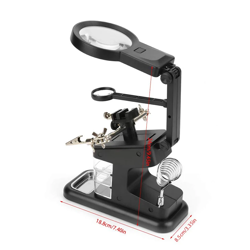 USB repair magnifier with LED light3