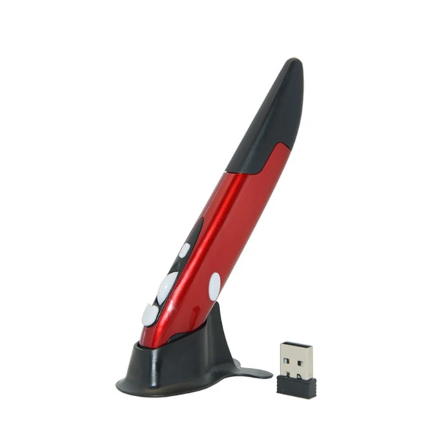 Special Price Mini 2.4GHz USB Wireless Mouse Optical Pen Air Mouse Adjustable DPI 500/1000DPI for Laptops Desktops Computer Peripherals