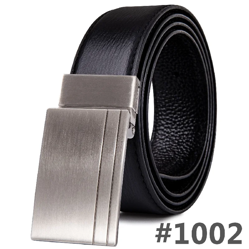 BK-1002 BK-1003 Barry. Wang, модный дизайнерский Гладкий мужской ремень из натуральной воловьей кожи с пряжкой, ремни 160 см для мужчин, деловые Вечерние - Цвет: BK-1002