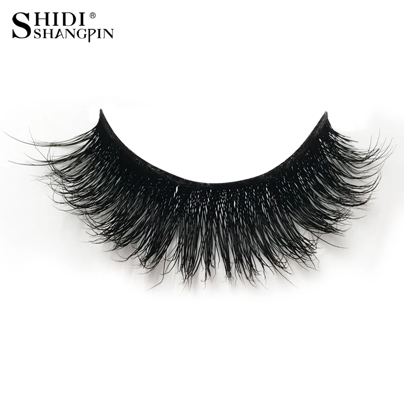 

SHIDISHANGPIN 1 Pair mink eyelashes natural long makeup false eyelash 3d mink lashes 1 box natural long eyelashes S09