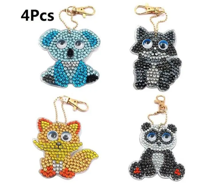 

diamond painting key chain