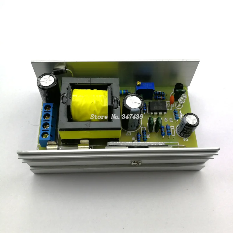 

High power DC-DC DC boost module, 12V step-up 450V, adjustable output voltage 200-450V