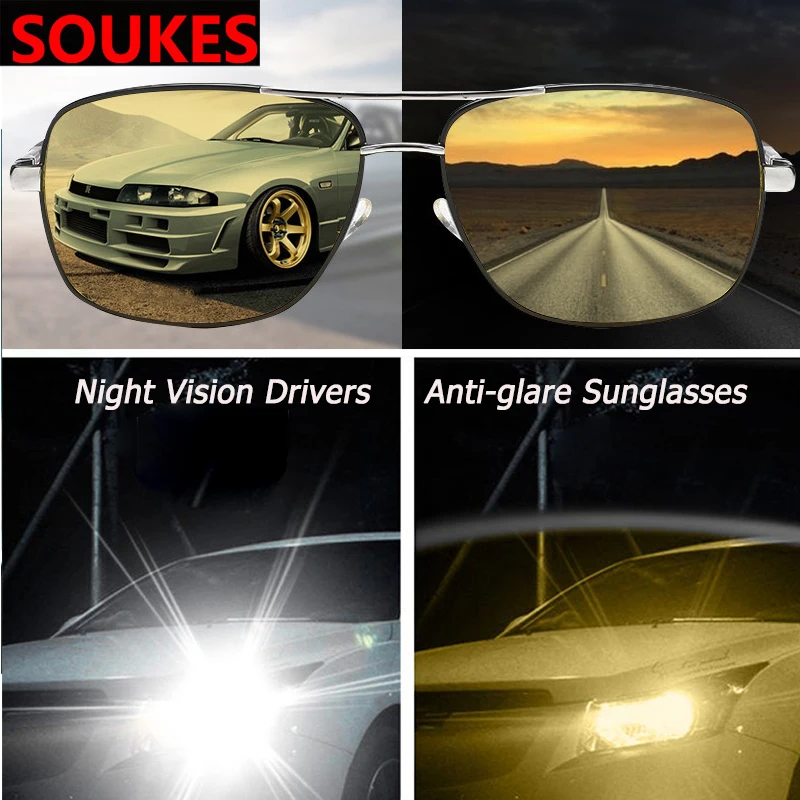 Автомобильный ночного вождения защищают от ослепления для гонок солнечные очки для Suzuki Swift Bmw F10 X5 E70 E30 F20 E34 G30 E92 E91 м Вольво XC90 S60