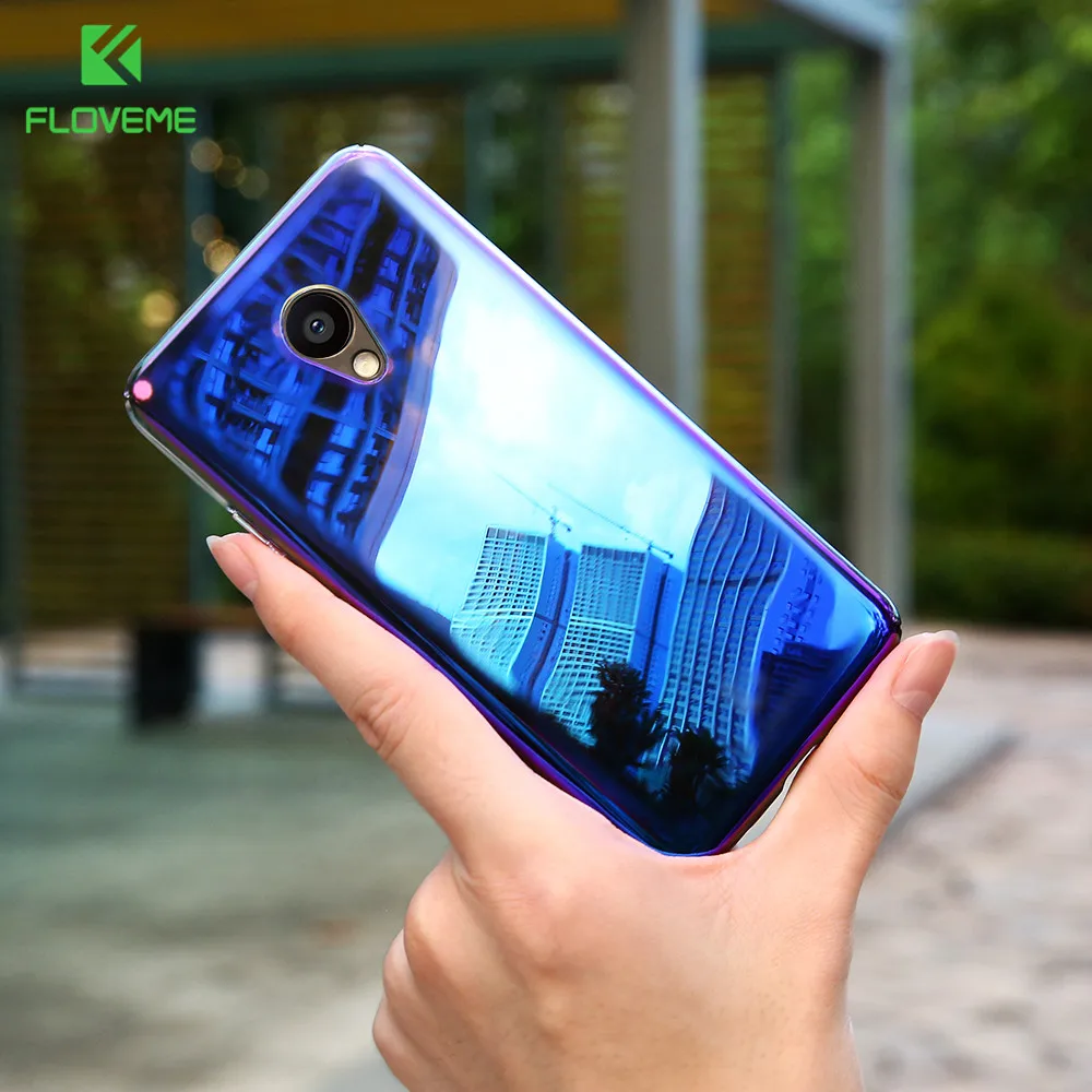 

FLOVEME Gradient Phone Cases for Meizu m5 m5s u10 Luxury Hard Bumper Case for Meizu m5 u10 Fashion Mobile Back Cover Coque Capa