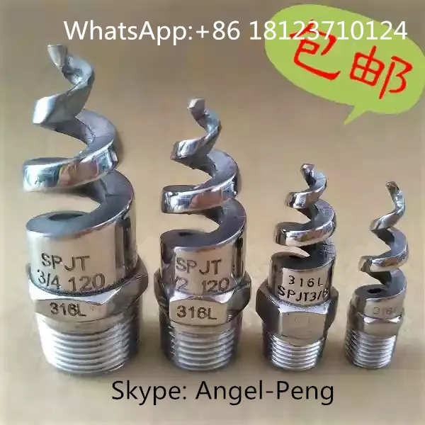 150pcs1/2",Spiral nozzle,HHSJ spiral nozzle,spiral spray nozzle,spiral