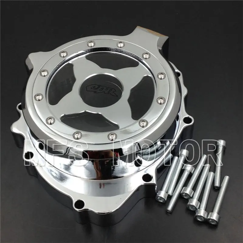 Motorcycle Accessories left side Engine Stator cover see through For