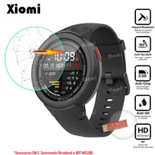 Protective Film Guard For Xiaomi Huami AMAZFIT Verge 3 NFC Sport Smart Watch Tempered Glass Screen Protector Display Cover-@ Protective Film Guard For Xiaomi Huami AMAZFIT Verge 3 NFC Sport Smart Watch Tempered Glass Screen Protector Display Cover-@