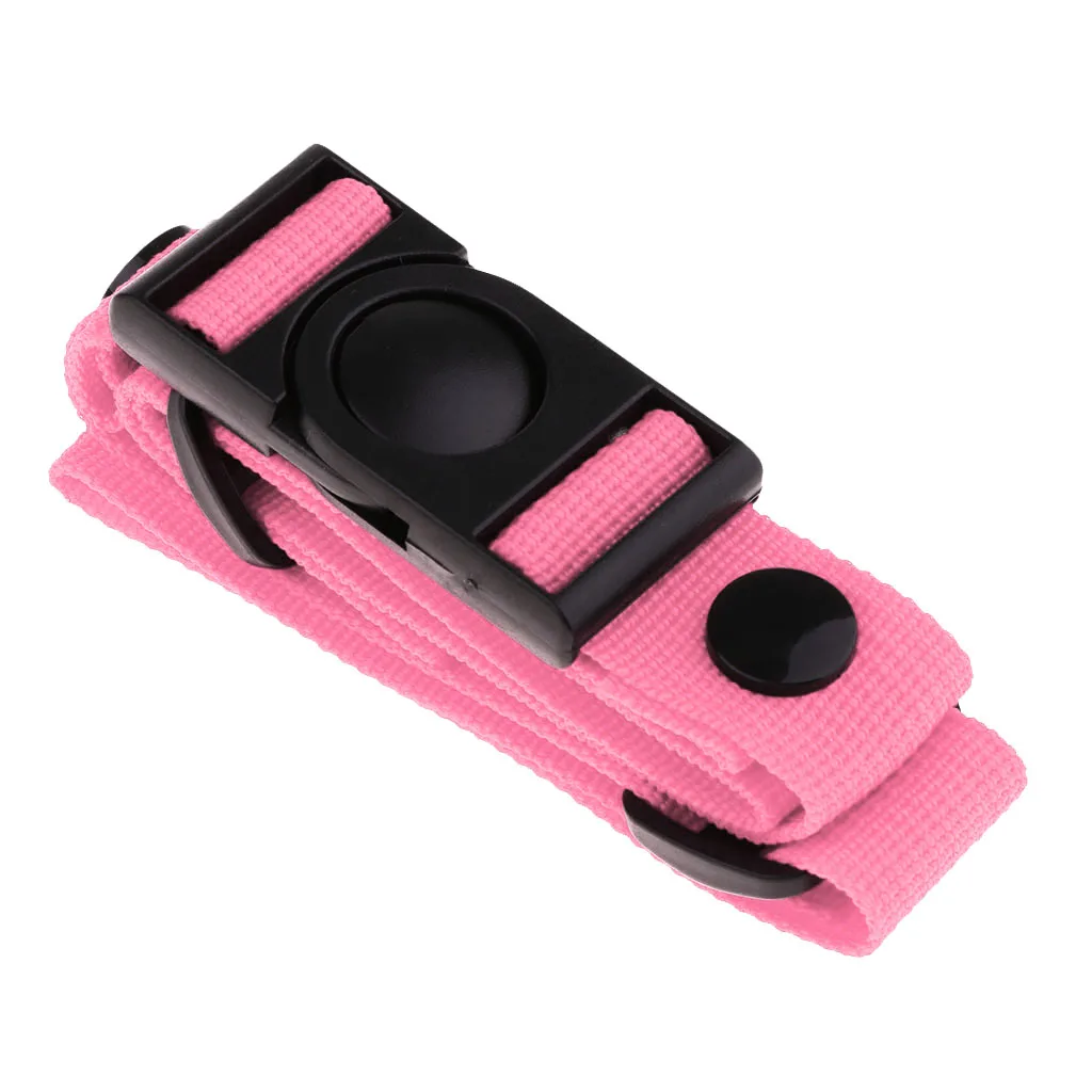 

Adjustable Backpack Sternum Chest Harness Buckle Clip Strap 1' Pink Easy Adjusting Pull Tab for Outdoor Camping Hiking Fishing