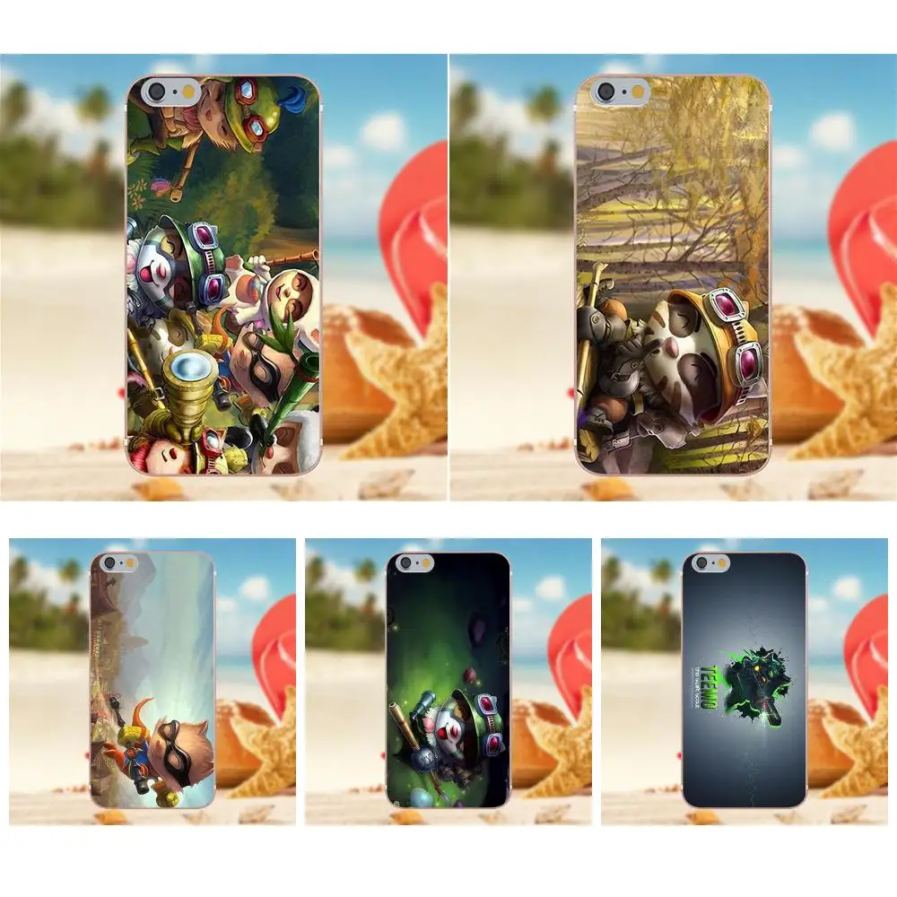 League Of Legends nunu скины чехол для телефона из ТПУ с принтом Капа iPhone 4S 5S 5C SE 6 S 7 8 Plus X Galaxy