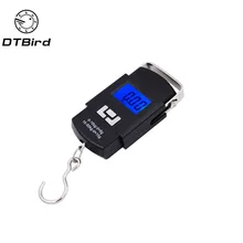 Карман ручные весы 50 кг/10g ЖК-дисплей дисплей цифровые электронные ручной крюк балансировочное Взвешивание с Подсветка 20% DT6