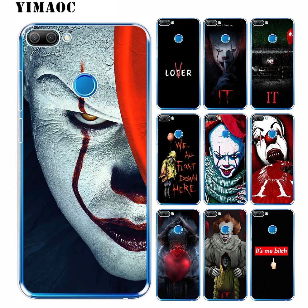 Yimaoc клоун ужас он мягкий чехол для Huawei Honor 10 9 8X 8C 8 7C 7X 7A Pro 6A Note Nova 3i 3 2i Y6 Y7 Y9 Prime 2018 |