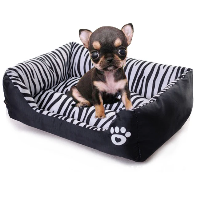 Winter Warm Dog Beds for Small Dogs Chihuahua Yorkshire Pug House Waterproof Pet Cat Dog Bed