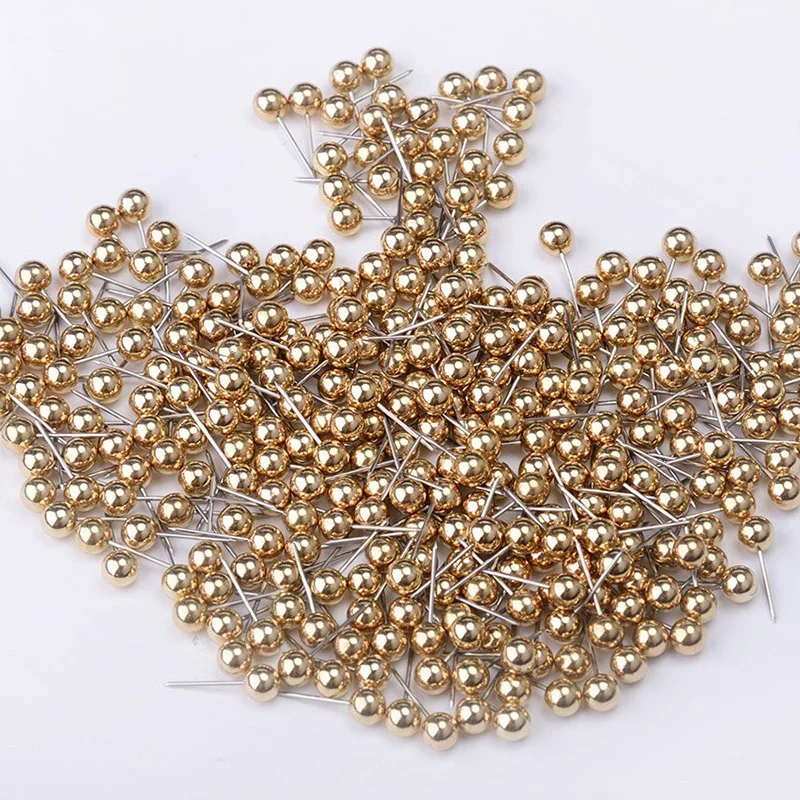 BLEL Hot Map Tacks Push Pins с 1/ 5 дюймовой круглой пластиковой головкой и стальной точкой 400