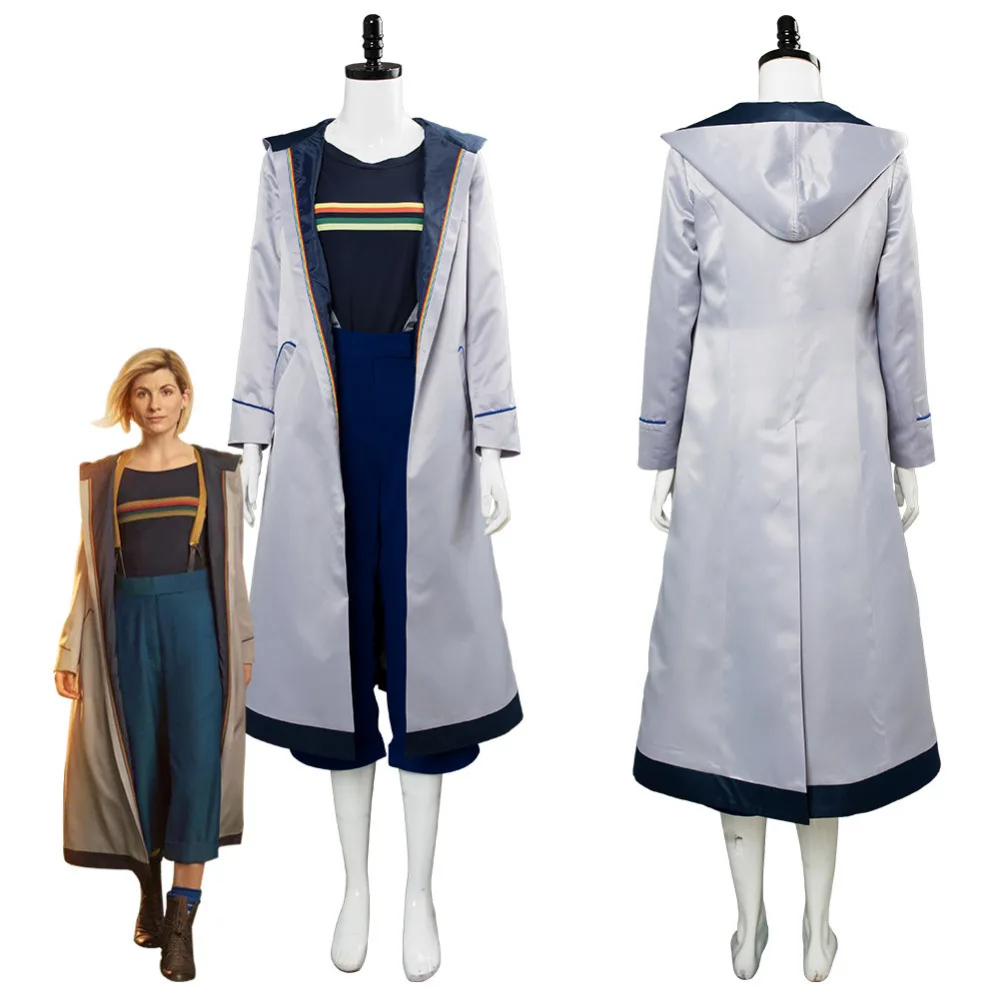 

Dr.Who Season 11 the 13th Doctor Jodie Whittaker Cosplay Costume Female Version Halloween Carnival Costumes Custom Made