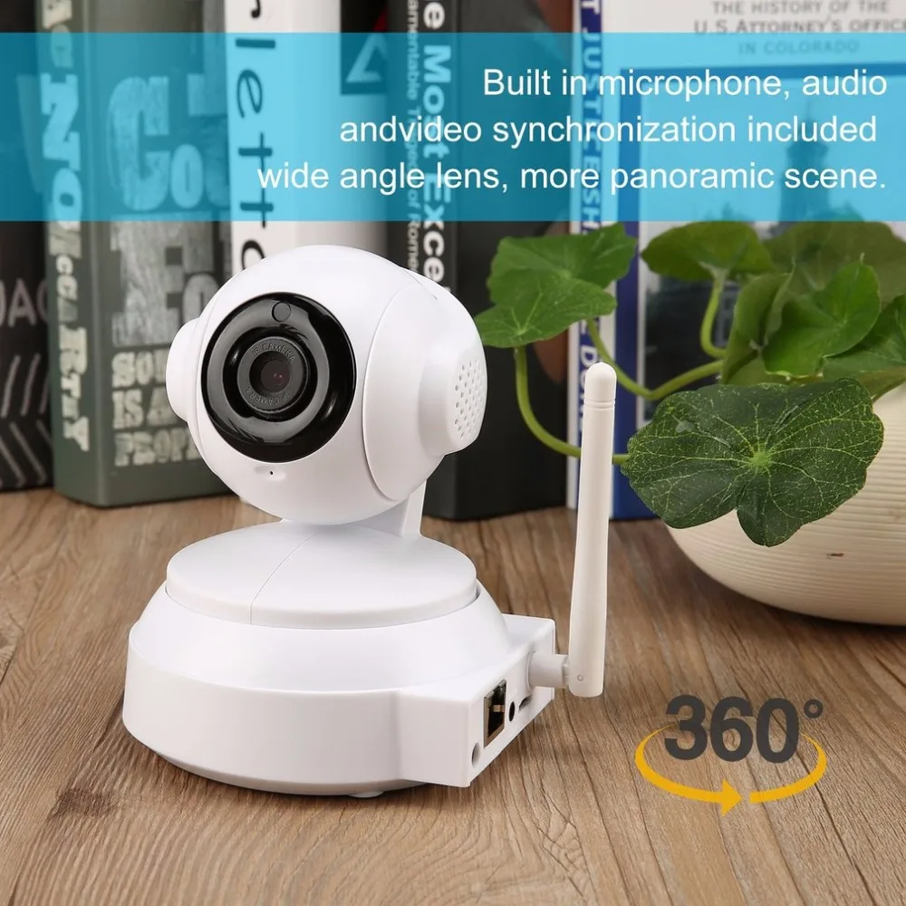 

LESHP Home Security IP Camera Wireless Smart WiFi Camera WI-FI Two-way voice intercom Record Surveillance Baby Monitor US EU