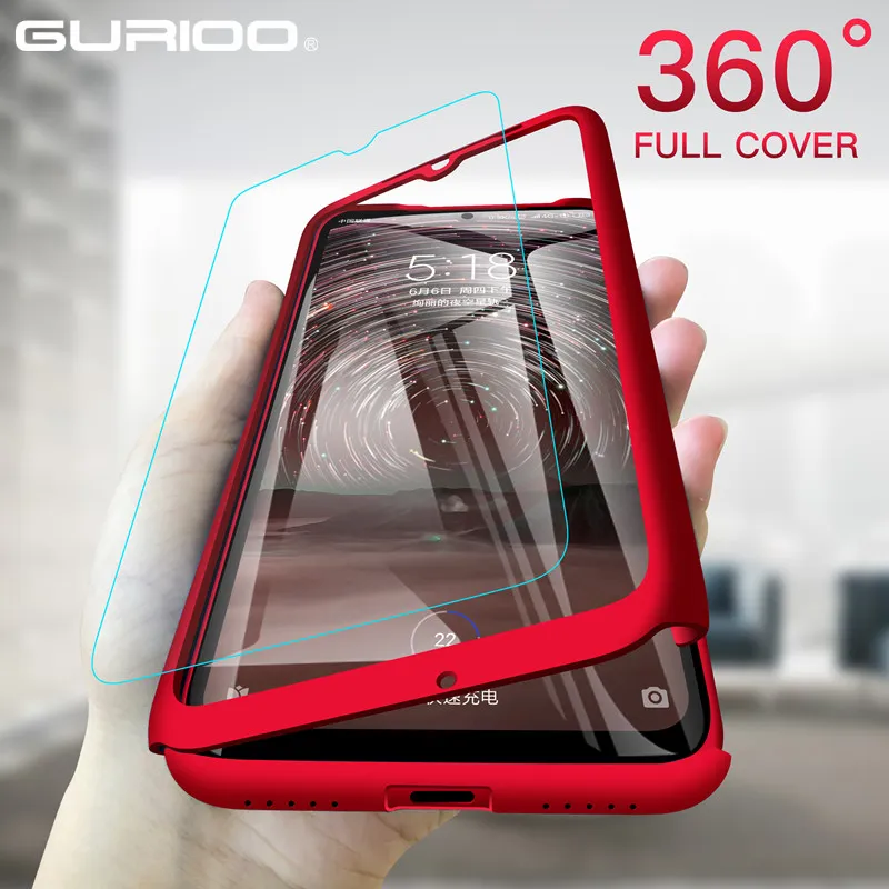 360 Full Cover Protection Case For Huawei Honor 8 9 10 Lite Hard Funda Cover For Honor 9i 7X 8X Max V8 V9 V10 Play Nova 5T Coque
