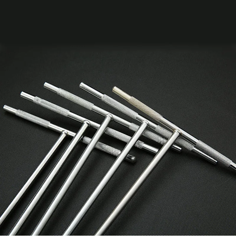 Professional T Type Hex Socket Wrench Steel Material Hexagonal Handle