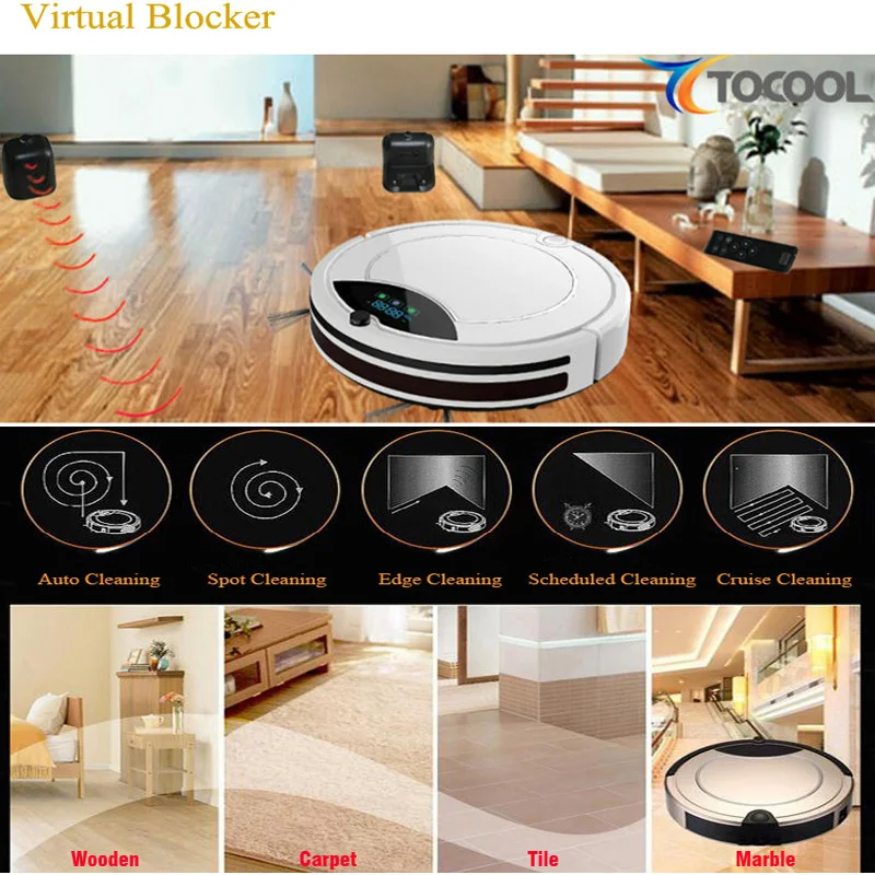Intelligent Robot Vacuum Cleaner Dry Wet