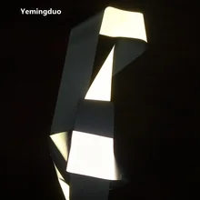 Высокая видимость EN471 C 2 светоотражающие синтетическая ткань предупреждающий, светоотражающий безопасности тканевые аксессуары к одежде 50 M/Roll