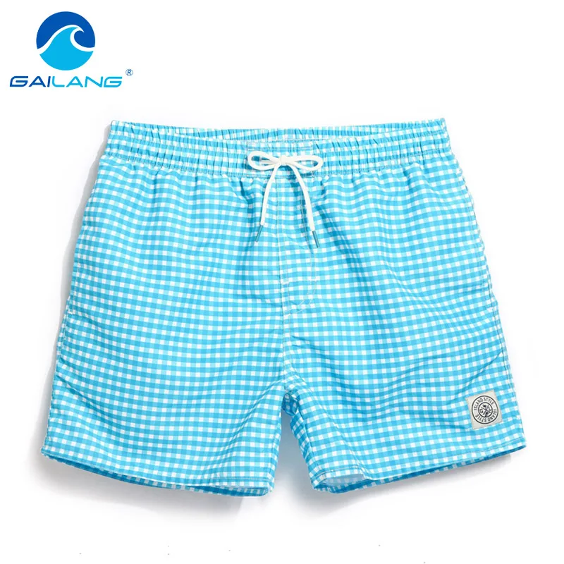 Gailang Brand Men Beach Board Shorts Boardshorts Men's Short Bottoms Summer Swimwear Swimsuits Quick Drying Shorts Casual New