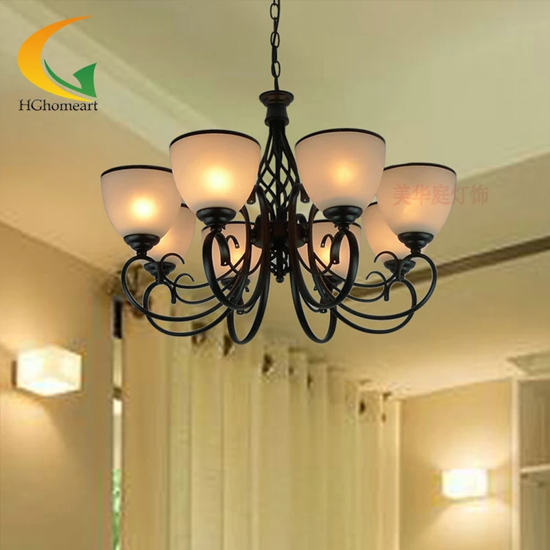 

European chandeliers living room lights dining room lights bedroom penthouse lamp modern minimalist ceiling lights e27
