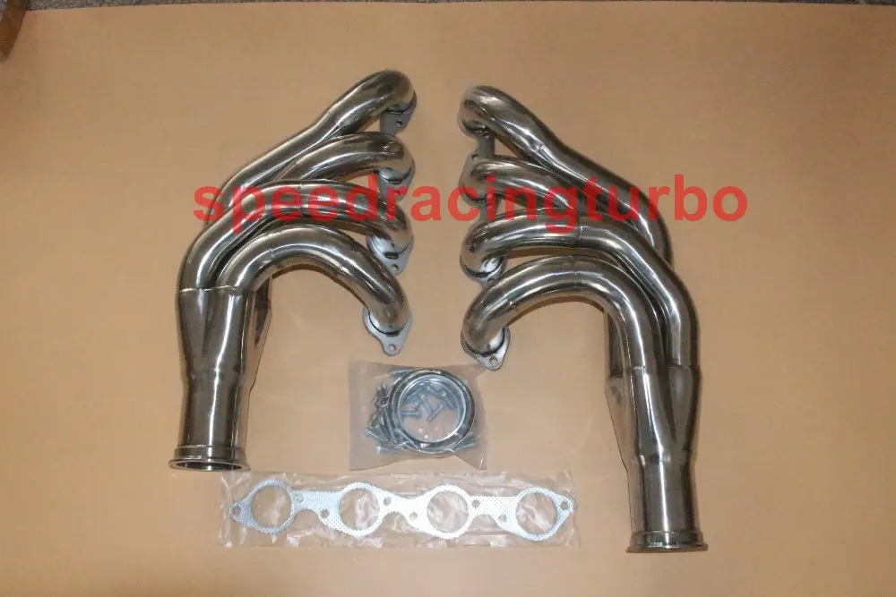 

STAINLESS STEEL TURBO MANIFOLD EXHAUST HEADER FOR BIG BLOCK 396-572 6.5-9.4 FIT BBC