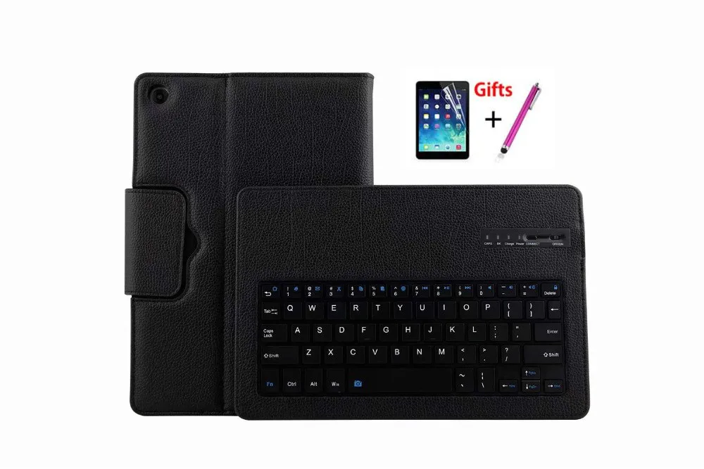 Case for Huawei MediaPad M5 10 Pro Detach Wireless Bluetooth Keyboard Cover 10.8 CMR-W09 CMR-AL09 Litchi Pattern+Pen+Flim | Компьютеры и