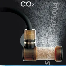 Супер CO2 распылитель для углекислого газа пузырь диффузор для аквариума трава, растения бак Размеры S/L