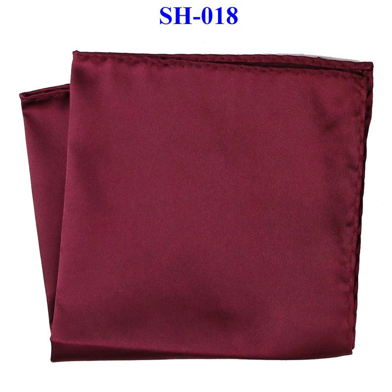 Tailor Smith 30x30 см; однотонные Цвета Hankerchief карманные квадраты 31 Цвета класса люкс мужские шелковые сенсорный мягкие платки полотенце для