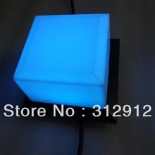 DC12V WS2811 квадратного типа пиксельный модульный, 6 шт. 5050 SMD rgb led внутри, 1,44 Вт, 100 мм* 100 мм, молочное покрытие