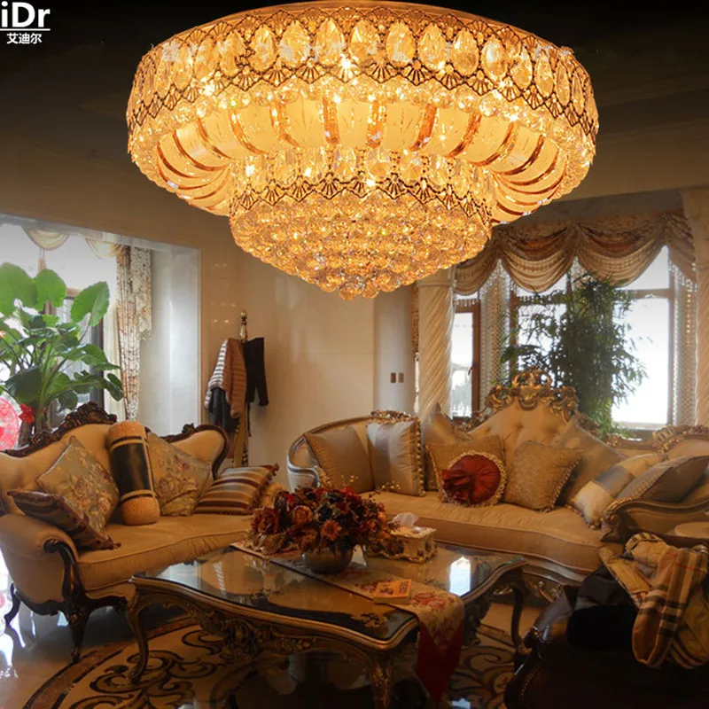 High end European style Ceiling Lights S factory direct gold band SMD