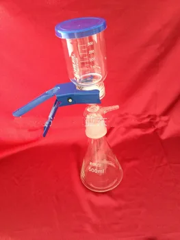 

500ml Vacuum solvent filters Suction Filter Device Sand core filtration devices solvent filter filtration device