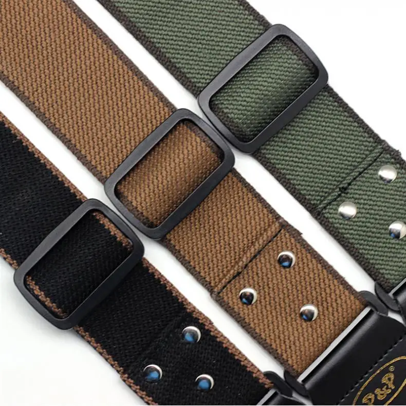 Adjustable Pure Cotton Electric Guitar Shoulder Belt Variations Close