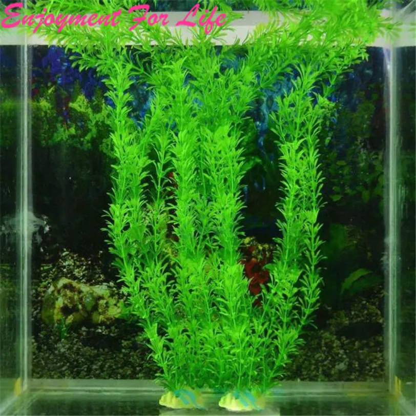 

Enjoyment For Life High Quality Elegant For 13 plastic Artificial grass decoration water fish tank Free shipping Nov 8