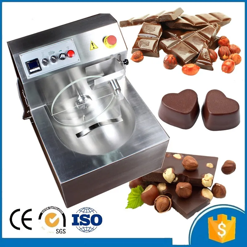 220V 50Hz 8 kg chocolate melting tempering machine, chocolate tempering