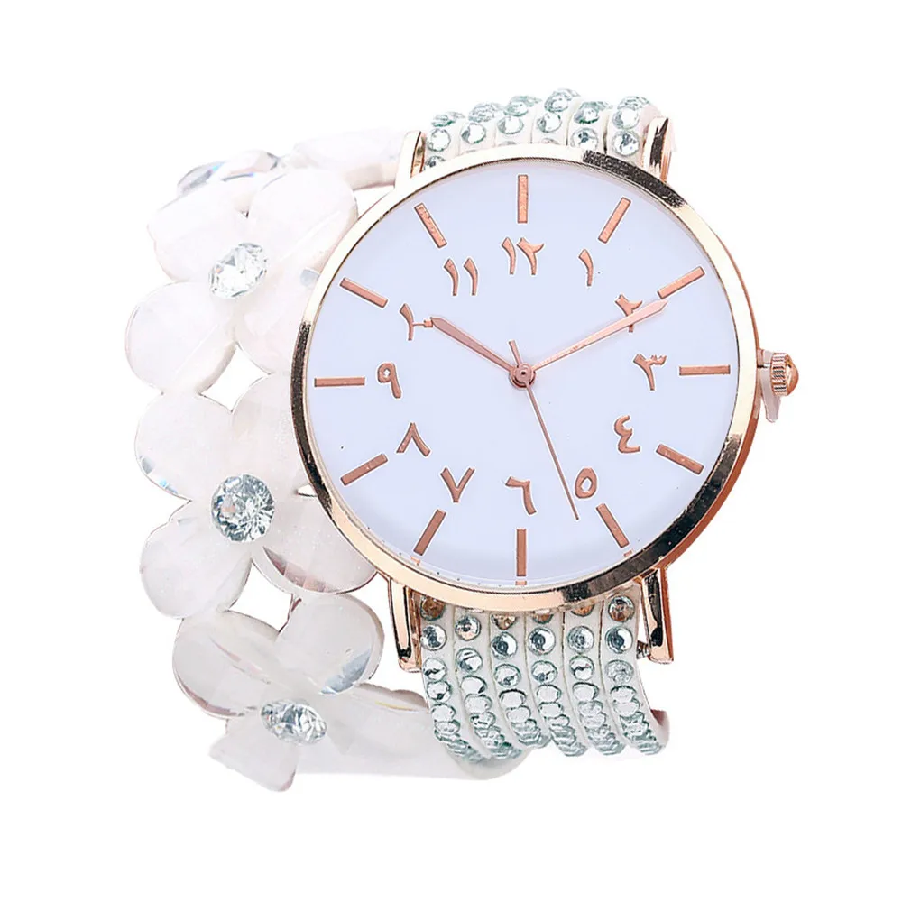 CCQ Beautiful Fashion Bracelet Watch simple bracelet belt quartz watch circle Round bracelet ladies watch For Gifts