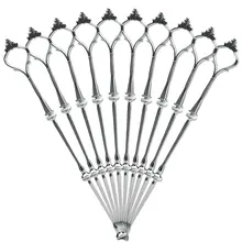 Новая модель 10 X Наборы для ухода за кожей 2 или 3 уровня Торт плиты стендов Серебряная Подставки