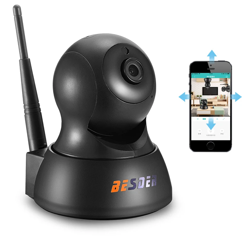 

BESDER HD 720P IP Camera Wireless Wifi Wi-fi Video Surveillance Night Security Camera CCTV Network Indoor Baby Monitor P2P iCSee