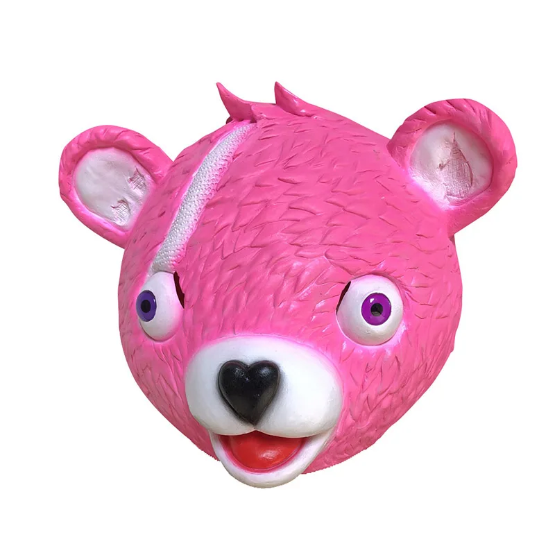 Game-Adult-Kids-Bear-Panda-Cosplay-Costumes-Masks-Jumpsuit-Zentai-CUDDLE-Fireworks-Team-Leader-Latex-Mask (5)
