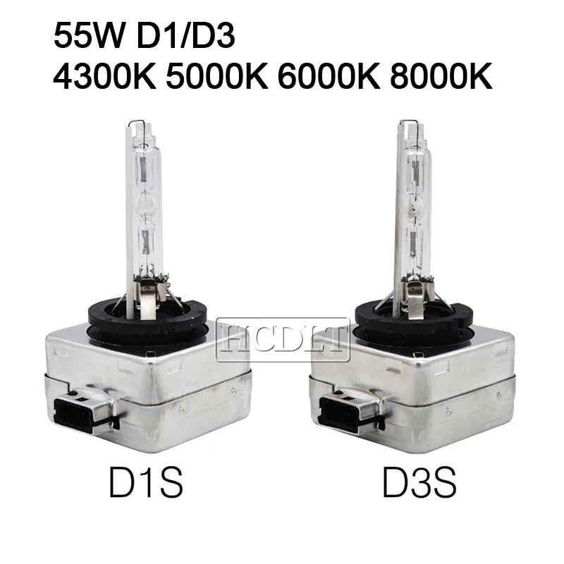 HCDLT 55W 5000K D1S Xenon HID Headlight Kit Xenon D3S Auto Headlamp Bulb 4300K 6000K Car Light D1R D3R HID Ballast A71177E00DG (2)