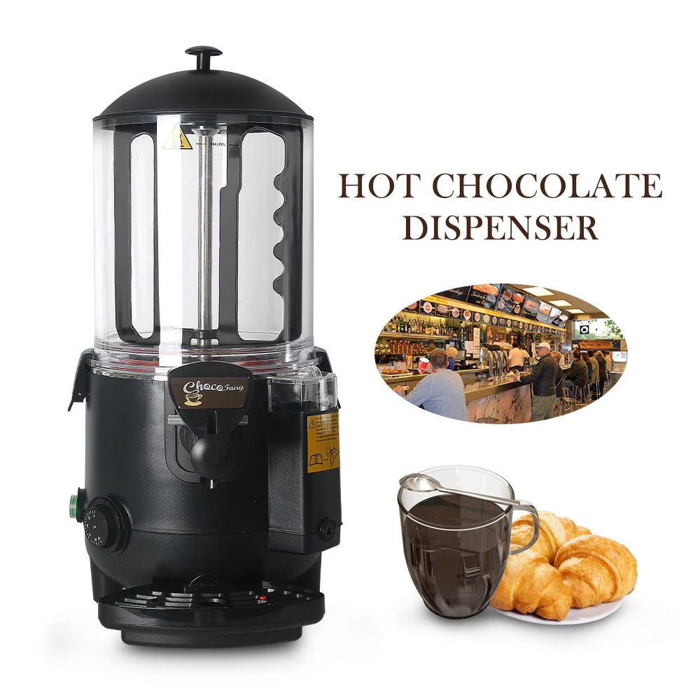 ITOP Commercial Hot Chocolate Dispenser Machine for Cafe, Party Bath system 5L/10L Hot Beverage Coffee Milktea Mixer 220V