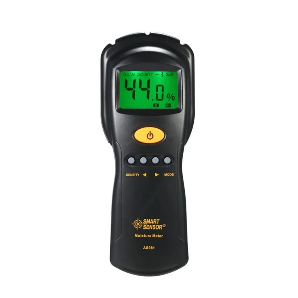 

Wood Moisture Meter LCD Digital Inductive Mini Lumber Damp Detector Moisture Content Tester Range 2-70%
