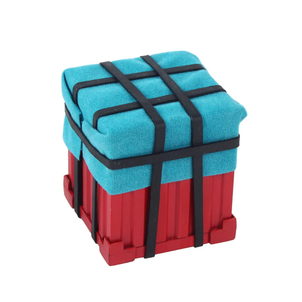 

Metal Airdrop Box Decoration for 1:10 RC Crawler Traxxas TRX4 Axial SCX10 90046 D90