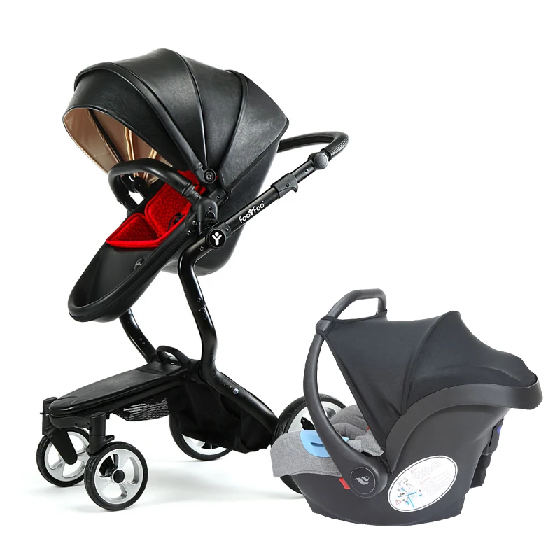 

Two-in-one high-quality multi-color baby stroller comfortable shock absorber multiple functions easy to fold