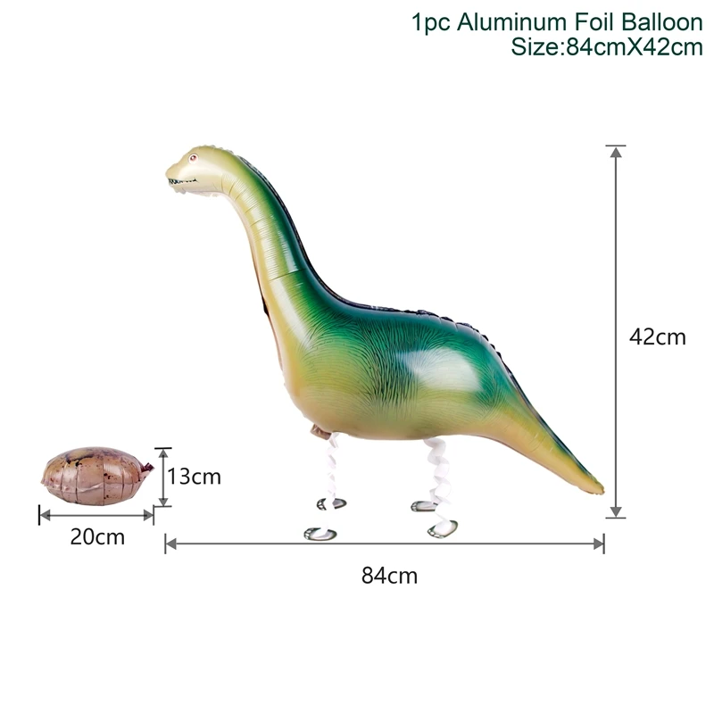 FENGRISE, украшения для дня рождения, Детские вечерние шары с динозаврами, балоны на день рождения, для детского душа, 12 дюймов, латексные шары с животными - Цвет: Connected super drag