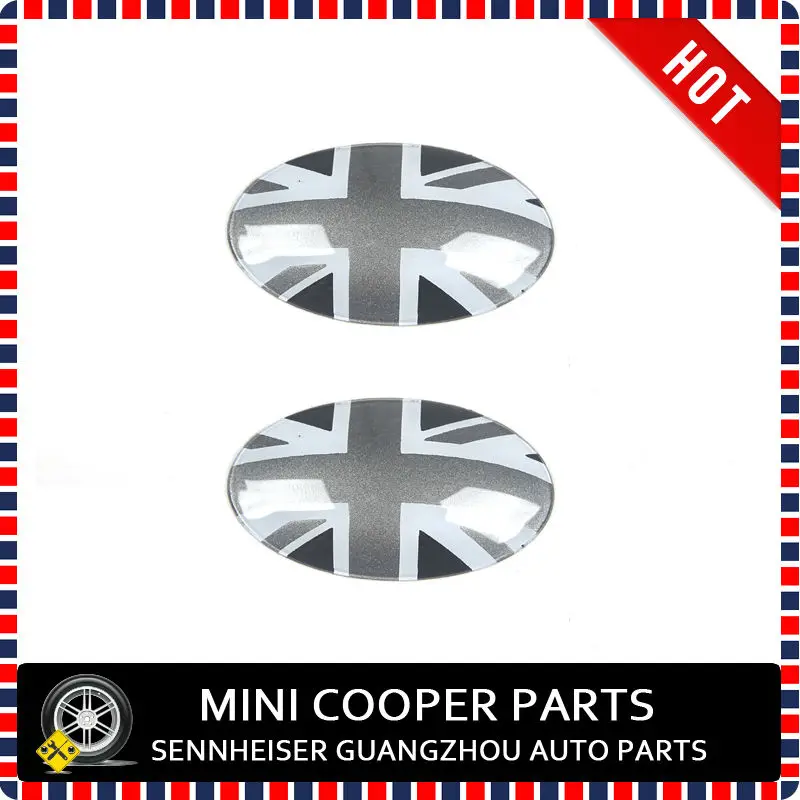 Black Union Jack Shift Gear Knob Cover