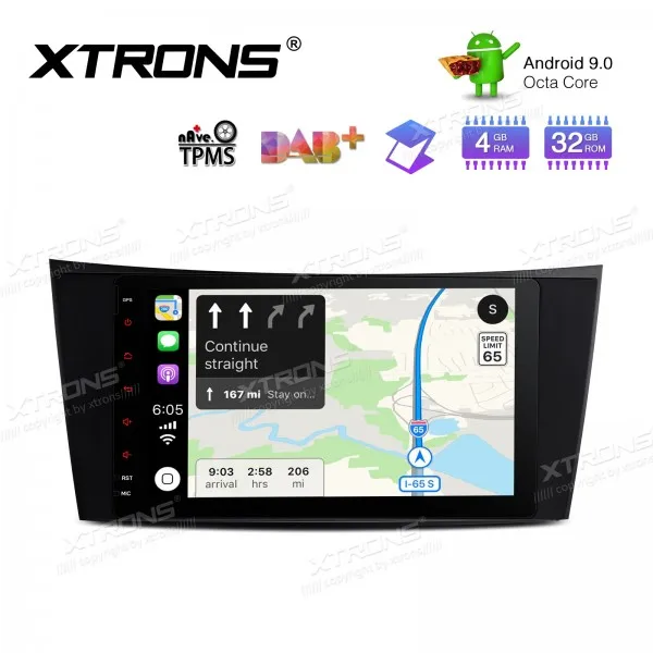 Excellent Radio Android 9.0 Octa Core Car multimedia Player GPS for Mercedes Benz CLS W219 CLS-350 CLS-500 CLS-55 2005-2006 E-Class W211 4