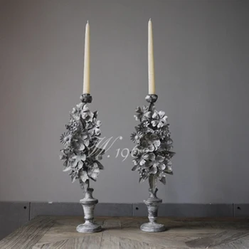 Velas De pilar De marfil para Ceremonia De boda Velas De decoración...