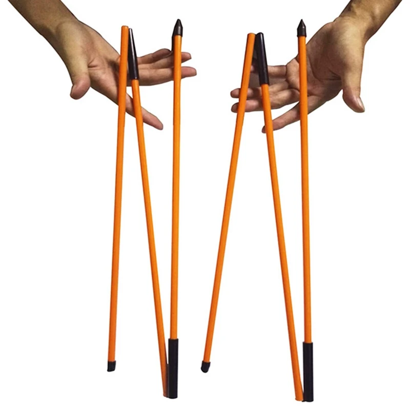 Golf Alignment Sticks golf Swing Tour Trainer Rod Ball Striking Aid Fiberglass Golf Putting Practice Training Rod