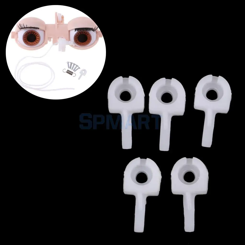 5 Pieces Eye Mechanism T Fixer Bar for 12inch RBL Neo Blythe Azone Pullip Doll Custom - Fixed Eye Mechanism Inside Face Shell